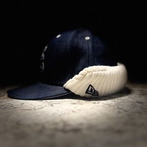 ALANTA BRAVES FITTED - SZ 7-1/8 New Era 59Fifty Genuine Merchandise 56.8 CM